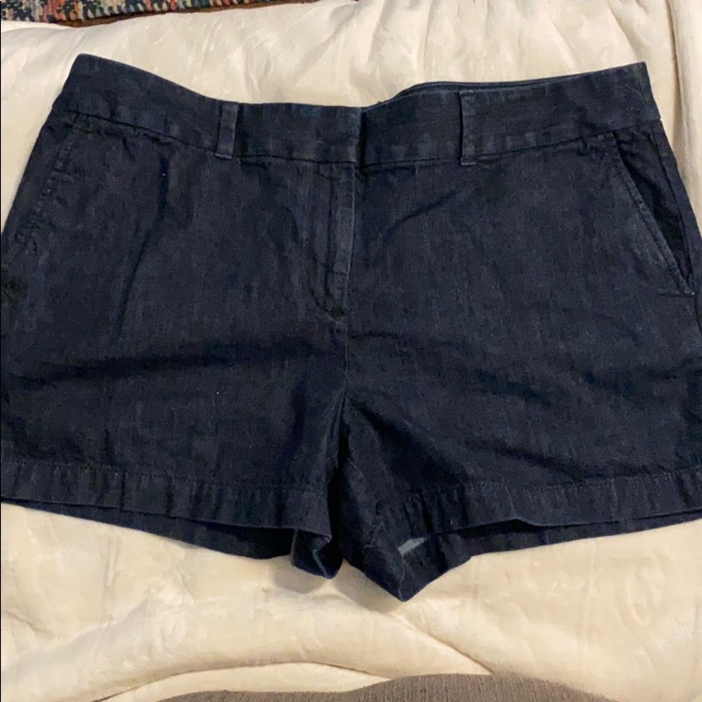 Loft blue jean shorts
